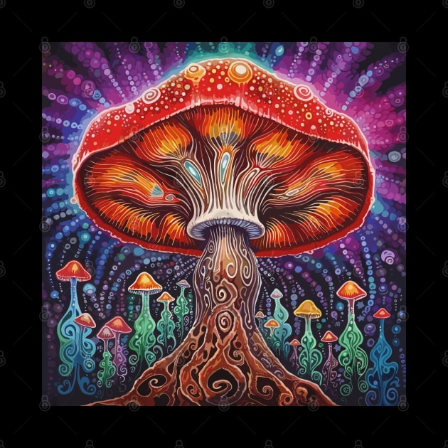 Chakra Infused Mushroom Meditation by MushMagicWear