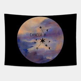 Cancer Zodiac Tapestry