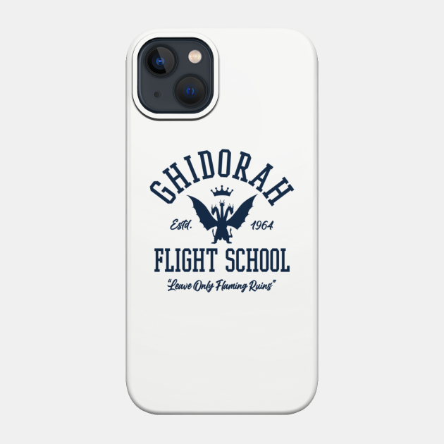 GHIDORAH FLIGHT SCHOOL - Robzilla - Phone Case