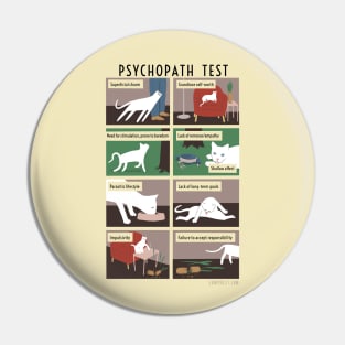 Psycho Test Pin