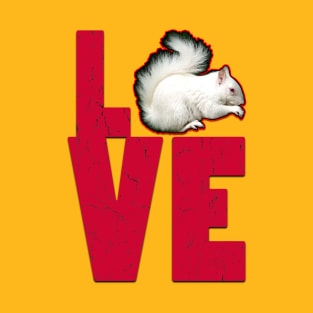 albino squirrel love T-Shirt