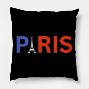 Paris France Pillow