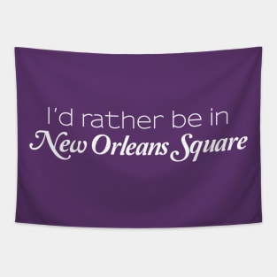 New Orleans Square Wishes Tapestry