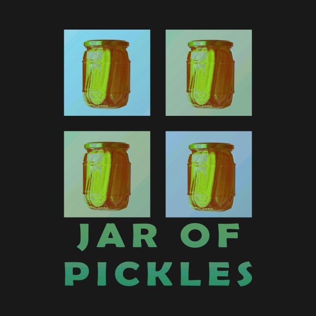 Jar of Pickles BLUE by Oranges