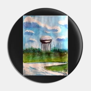 Raines Road Watertower Pin