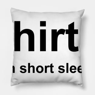 Shirt Pillow