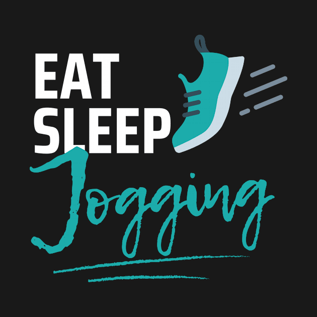 Eat Sleep Jogging by Qibar Design