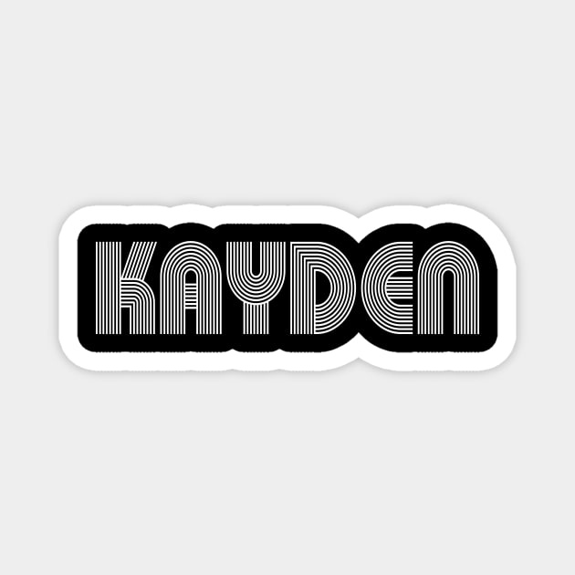 KAYDEN Family Name Family Reunion Ideas Magnet by Salimkaxdew