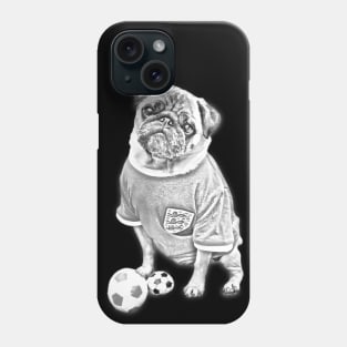 Pug Sketch Art Design Phone Case