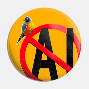 Robin says no to Art Robbin Pin