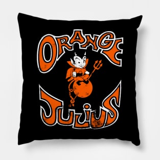 Vintage Orange Julius Pillow