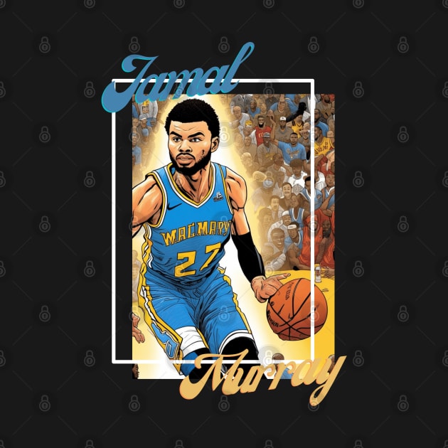 Jamal Murray vector illustration design by Nasromaystro