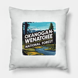 Okanogan-Wenatchee National Forest Landscape Pillow