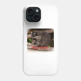 Raccoon Hugs Phone Case