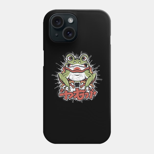 Angry Frog Phone Case by la chataigne qui vole ⭐⭐⭐⭐⭐