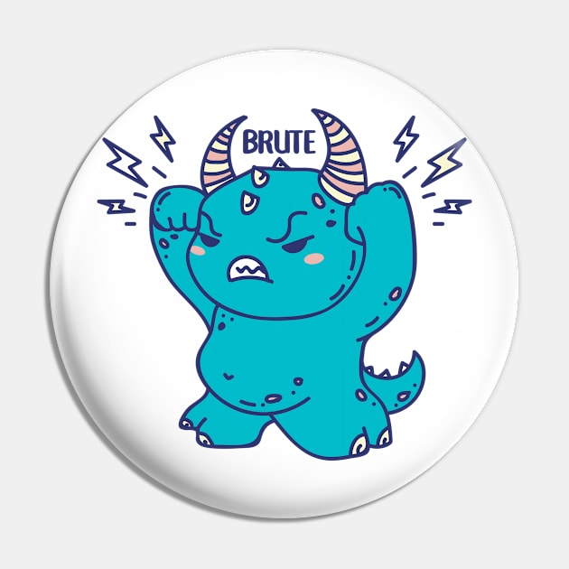 Brute Monster Pin by SPIRIMAL