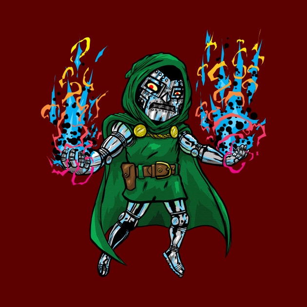 Chibi Doctor Doom by joehavasy