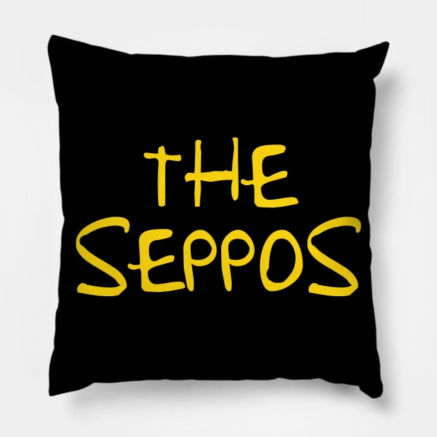 The Seppos - Rock Bottom Meme War Pillow by MonkeyButlerDesigns