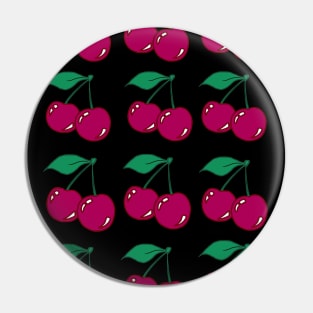 Y2K Cherry Pattern Pin