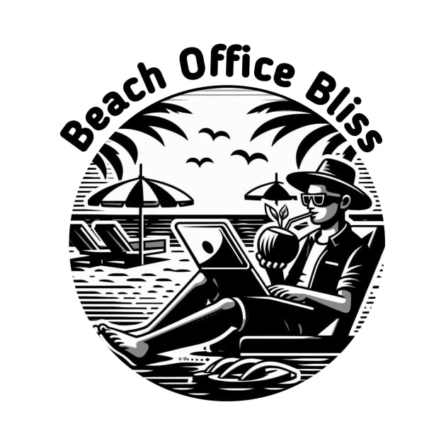 Beach office bliss by D'Sulung