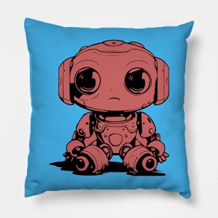 Badass Robot 6 Pillow