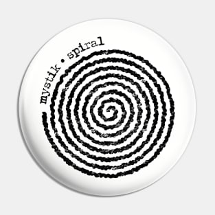 Mystik Spiral - Daria - Distressed Design Pin