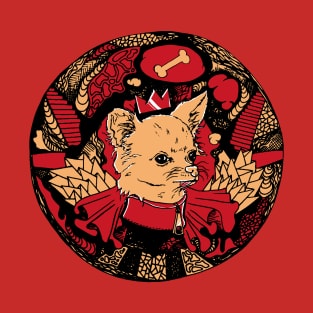 Red and Cream Circle of the Chihuahua T-Shirt