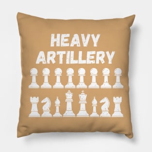 Chess - Heavy artillery Pillow