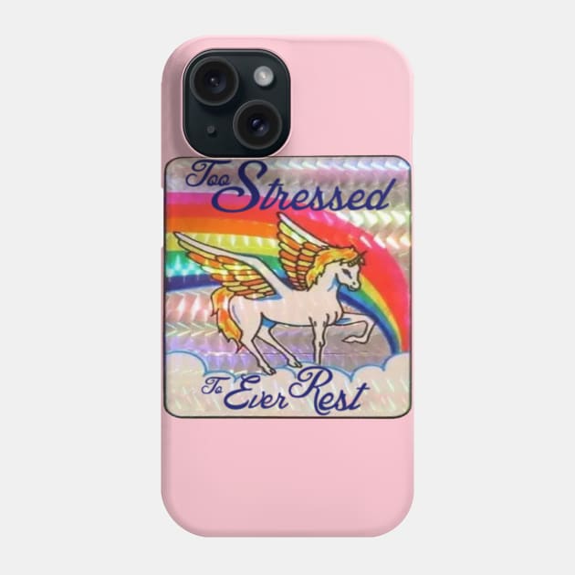 Stressed Phone Case by Bubble Punk 