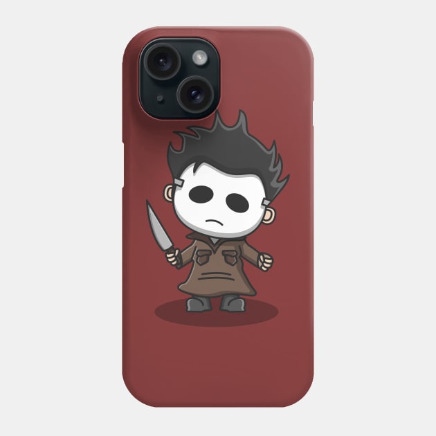 cute Michael Myers Phone Case by fflat hds