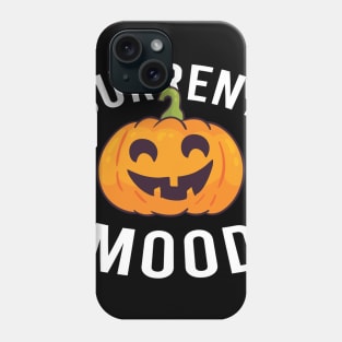 Current Mood Pumpkin Halloween Costume Phone Case