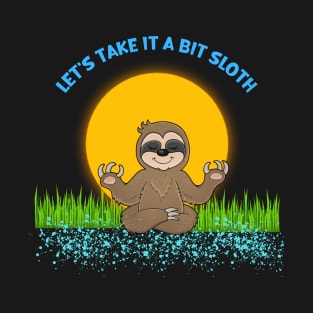 Sloth Lover Design T-Shirt