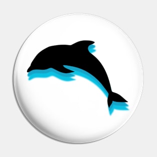 Leaping Dolphin Pin