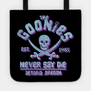 The Goonies Movie Never Say Die 80s Film Tote