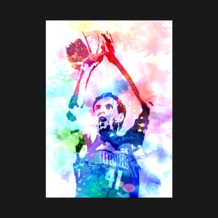 Dirk Nowitzki Watercolor T-Shirt