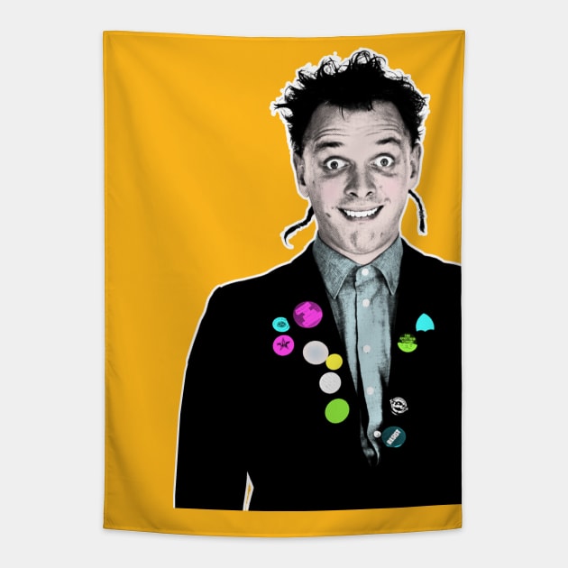 Rick/The Young Ones Classic 80s British Comedy Tribute Art Tapestry by DankFutura