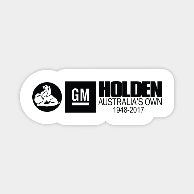 remebering Holden Magnet by High Octane Image