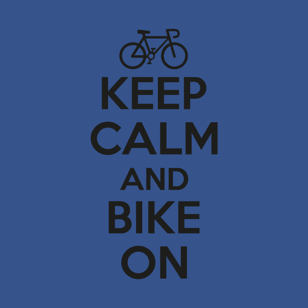 Keep calm and bike on by nektarinchen