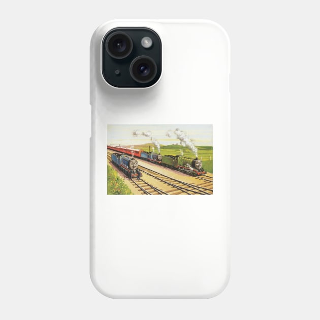 The Three Railway Engines: The Sad Story of Henry from The Railway Series Phone Case by sleepyhenry