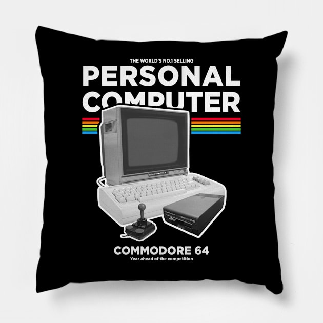 Commodore 64 - the world's no 1 selling PC Pillow by jorgejebraws