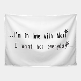 i love mari Tapestry