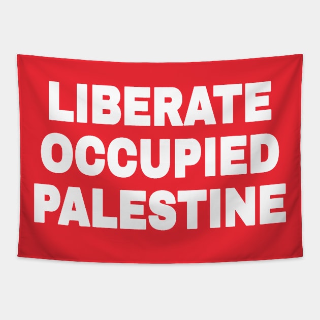 LIBERATE OCCUPIED PALESTINE - Watermelon Folding Chair - Double-sided Tapestry by SubversiveWare