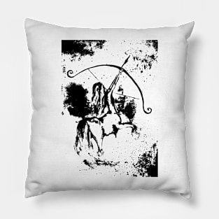 Zodiac sagittarius Pillow