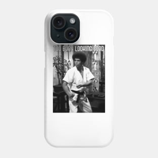 Jim Kelly Mode black Phone Case