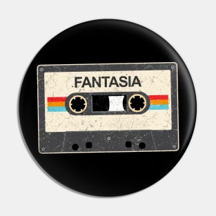 kurniamarga vintage cassette tape Fantasia Pin