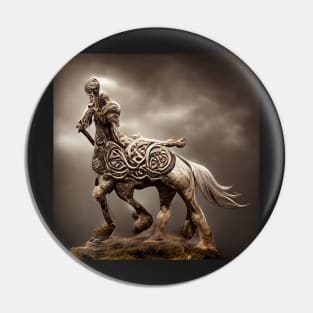 celtic warrior statue Pin