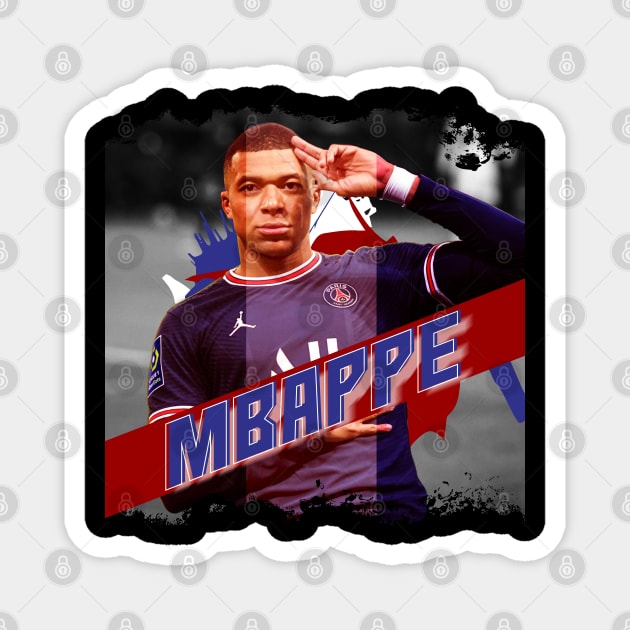 Mbappe, france striker poster