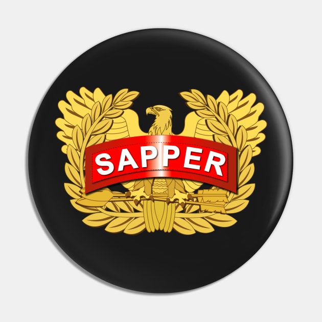 SAPPER Tab w CWO Eng Br Pin by twix123844