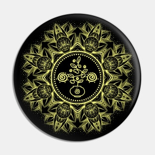 Lotus Mandala 30 Pin