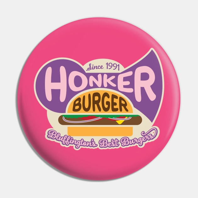 Honker Burger Pin by Nazonian